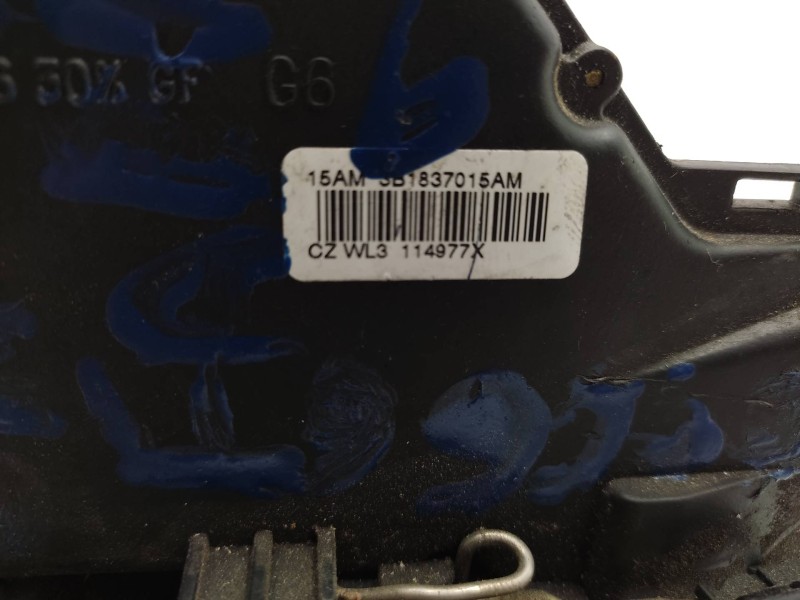 Cerradura Puerta Delantera Izquierda 3b1837015am  - Skoda Fabia (6y2/6y3) 1.0 2