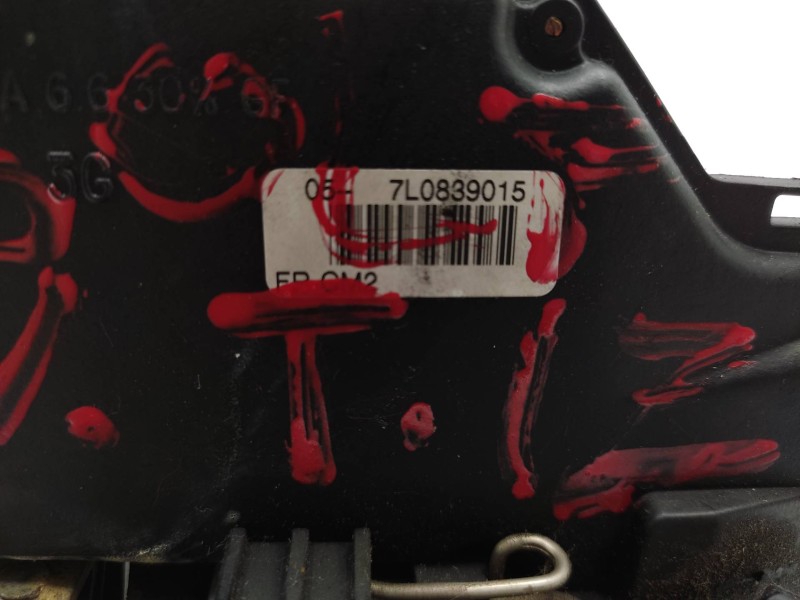 Cerradura Puerta Trasera Izquierda 7l0839015  - Volkswagen Touareg (7la) 2.5 Tdi 4