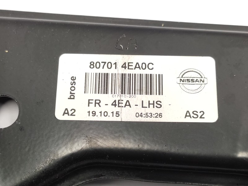 Elevalunas Delantero Izquierdo 807014ea0c  - Nissan Qashqai (j11) Acenta 3