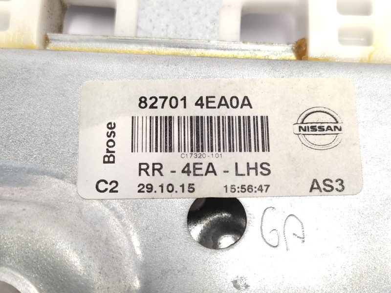 Elevalunas Trasero Izquierdo 827014ea0a  - Nissan Qashqai (j11) Acenta 3