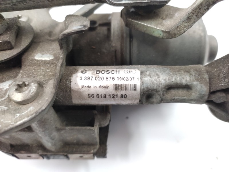 Motor Limpia Delantero 9661812180 0390211968  - Peugeot 407 1.6 Hdi 4