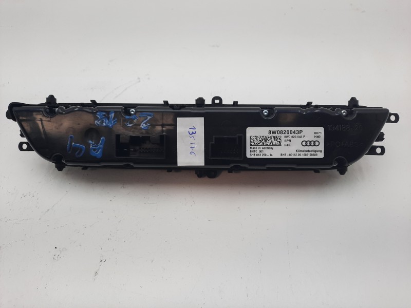Mando Climatizador 8w0820043p  - Audi A4 Berlina (8w2) 1.4 16v Tfsi 5