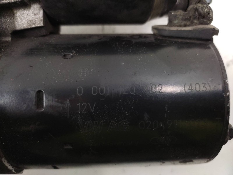 Motor Arranque 020911023t 0001120402  - Volkswagen Golf Iv Berlina (1j1) Básico 5