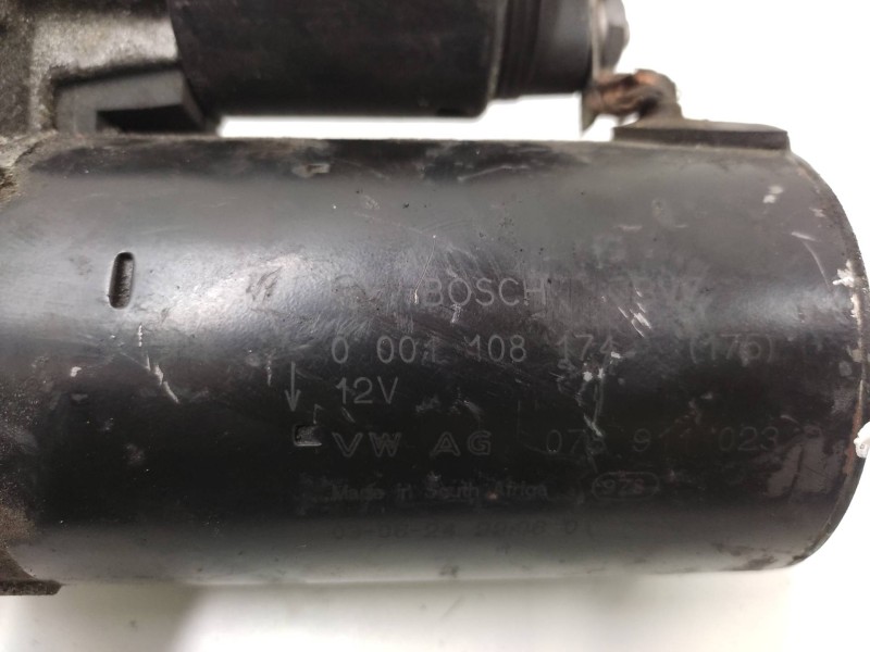 Motor Arranque 078911023d 0001108174  - Audi A4 Avant (8e) 2.4 4