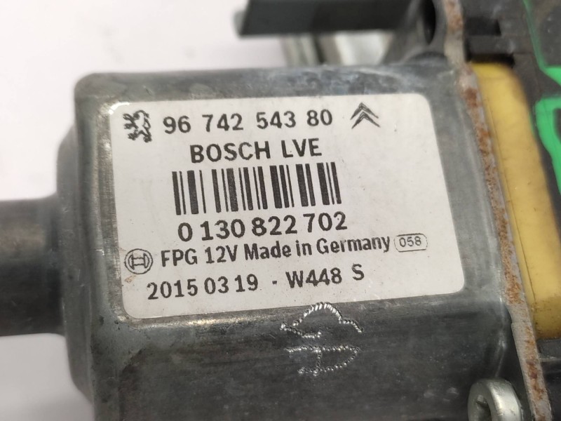 Elevalunas Delantero Derecho 9674254380 0130822702 9873154380 - Peugeot 208 Style 3