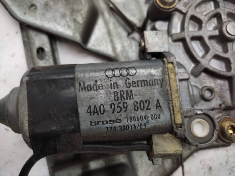 Elevalunas Trasero Derecho 4a0959802a 188604000  - Audi 100 Berlina (c4) 2.0 5