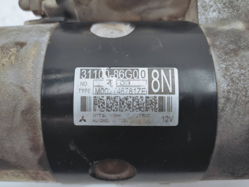 Motor Arranque 3110086g0 M002t46781ze  - Suzuki Ignis Rg (fh) 1.3 Cat 4