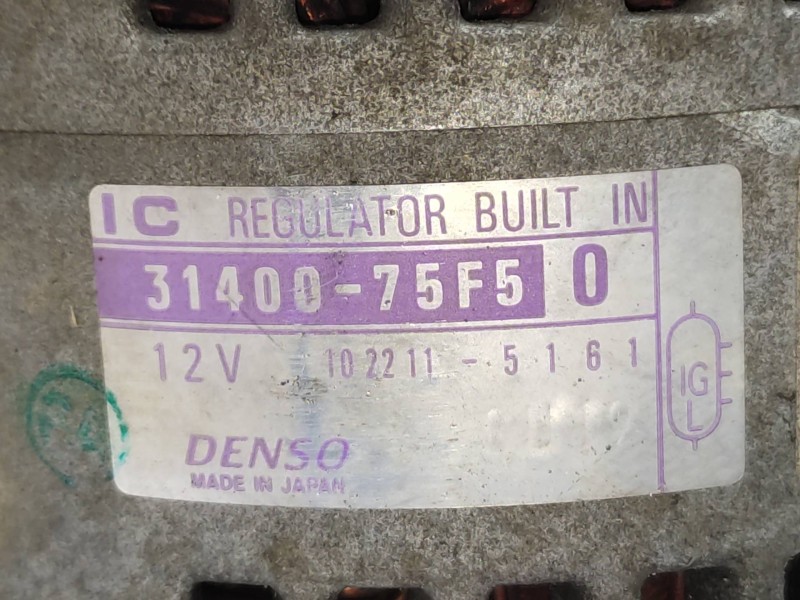 Alternador 3140075f50  - Suzuki Wagon R+ Sr (em) 1.2 Gl 6