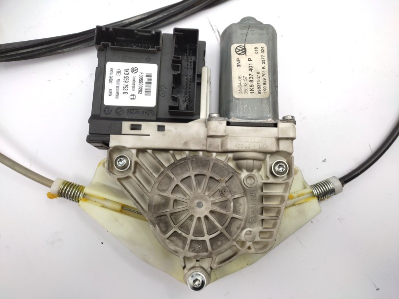 Elevalunas Delantero Izquierdo 1k5837461b  - Volkswagen Jetta (1k2) 2.0 Tdi 2
