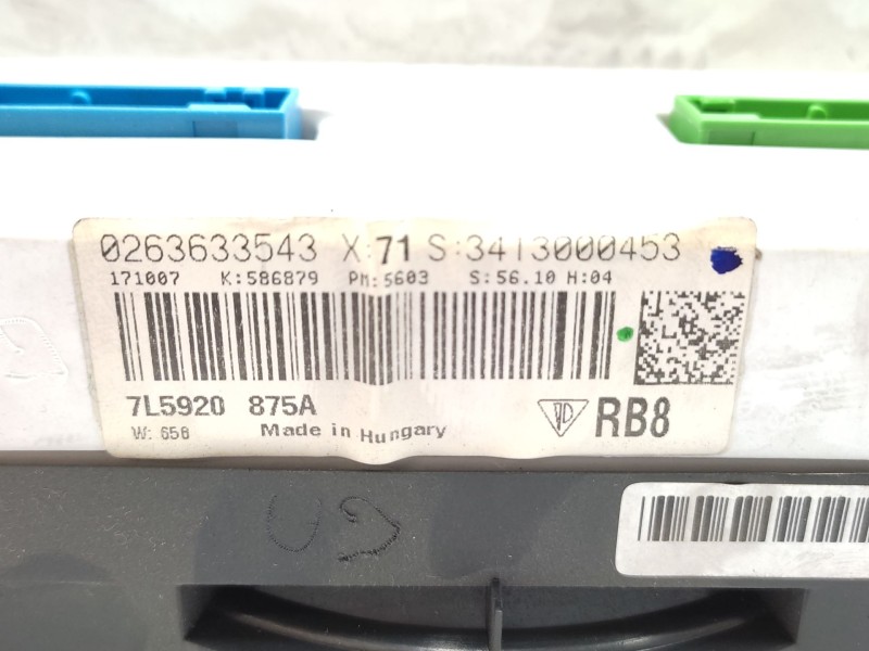 Cuadro Instrumentos 7l5920875a 95564123400  - Porsche Cayenne (typ 9pa1) S 8
