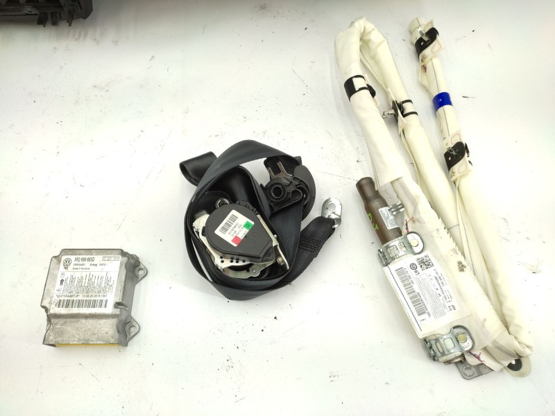 Kit Airbag 5n0880201f 5k0880204a  - Volkswagen Golf Vi (5k1) 1.6 Tdi 3