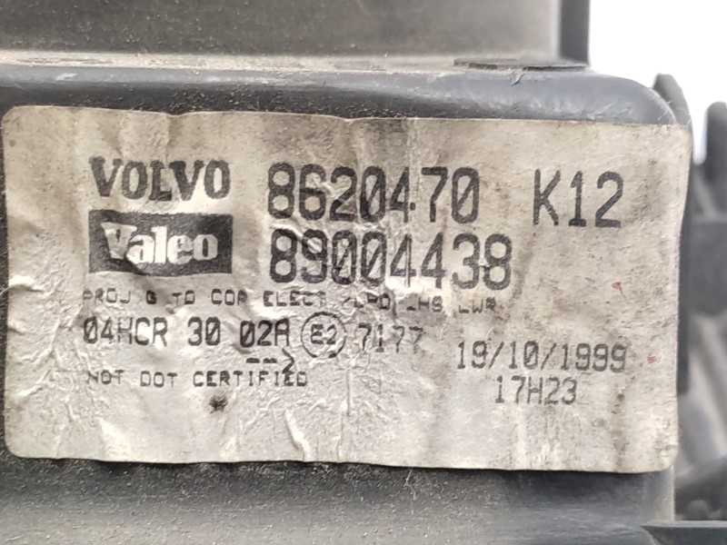 Faro Izquierdo 8620470 89004438  - Volvo S80 Berlina D5 Kinetic 6