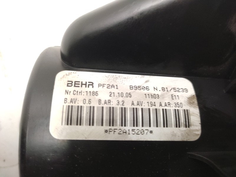Motor Calefaccion 6441s6 Pf2a1b9506  - Citroën C4 Berlina Lx 2