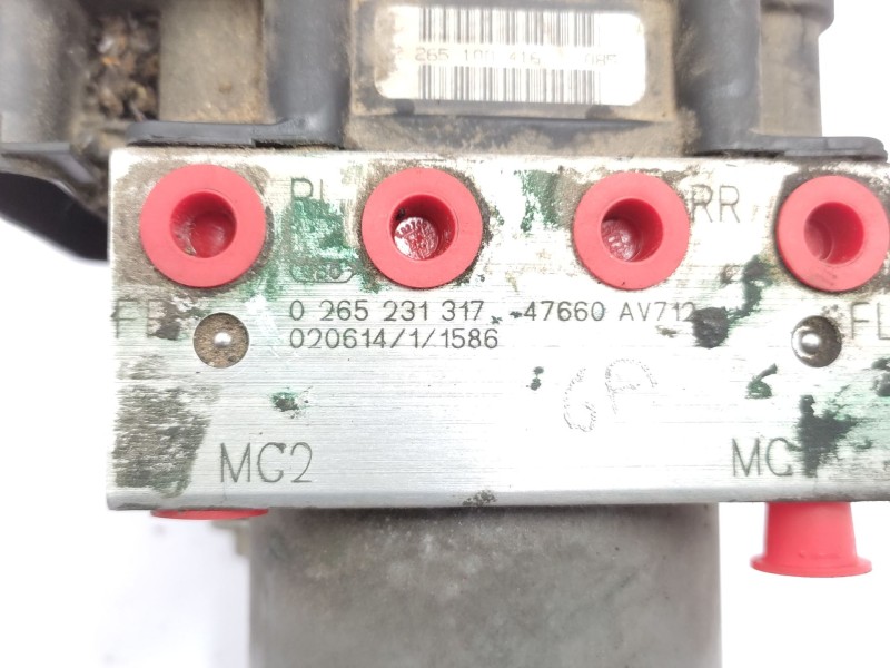 Abs 47660av712 47660av726 0265231317 - Nissan Primera Berlina (p12) Acenta 6
