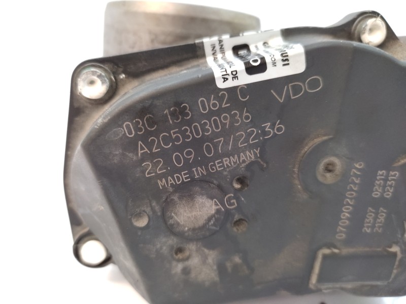 Caja Mariposa 03c133062c A2c53030936 03c133062s - Audi A3 (8p) 1.4 Tfsi Ambiente 3