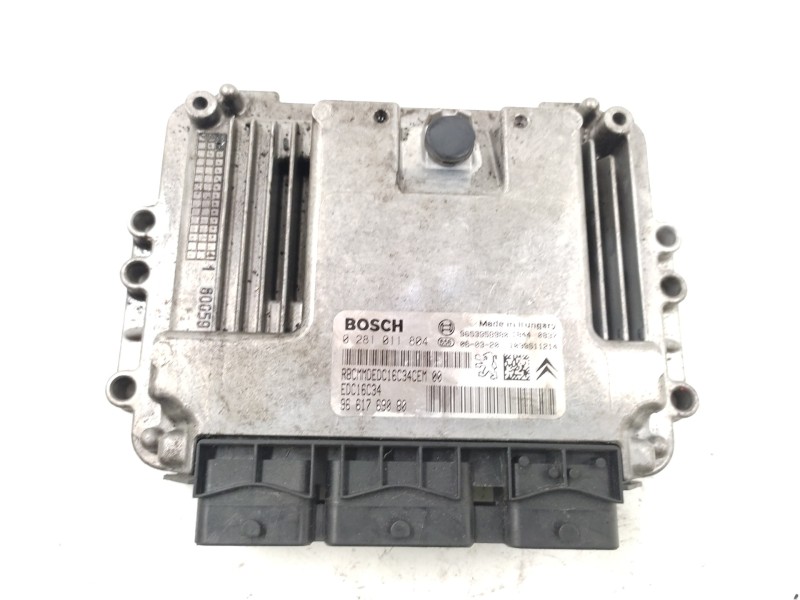 Centralita Motor Uce 9661769080 0281011804  - Citroën C3 Hdi 92 Collection 7