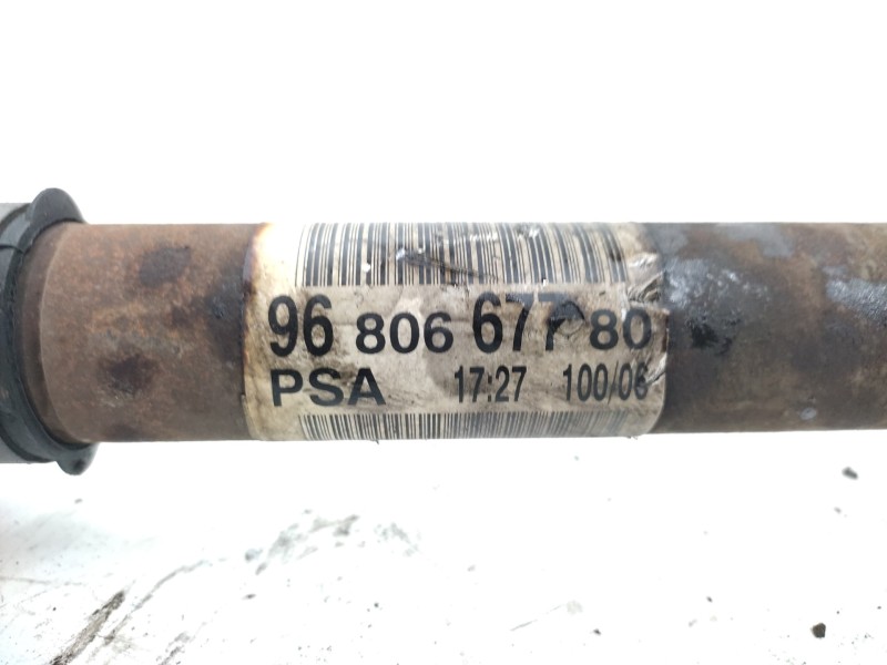 Transmision Delantera Izquierda 9680667780 3272ex  - Citroën C3 Hdi 92 Collection 3