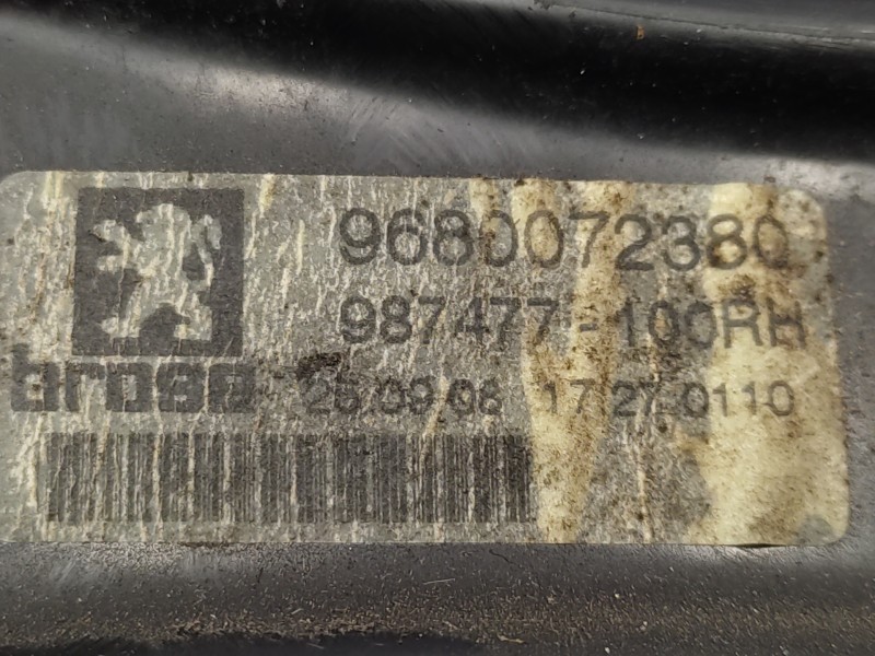 Elevalunas Trasero Derecho 9680072380 9224c2  - Peugeot 207 Cc Sport 6