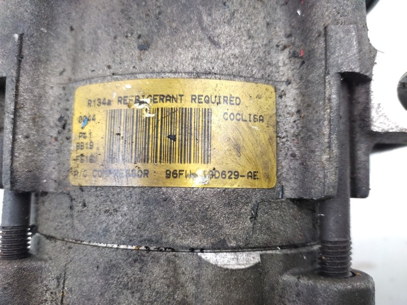 Compresor Aire Acondicionado 96fw4gd629ae P418b19fs10  - Ford Ka (ccq) Básico 6