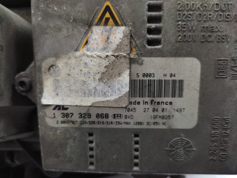 Faro Derecho 7m3941016  - Volkswagen Sharan (7m8) 1.8 20v Turbo 4