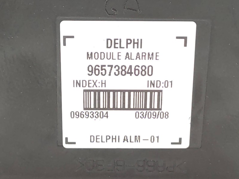 Modulo Electronico 9657384680 6680q7  - Peugeot 207 Cc Sport 6