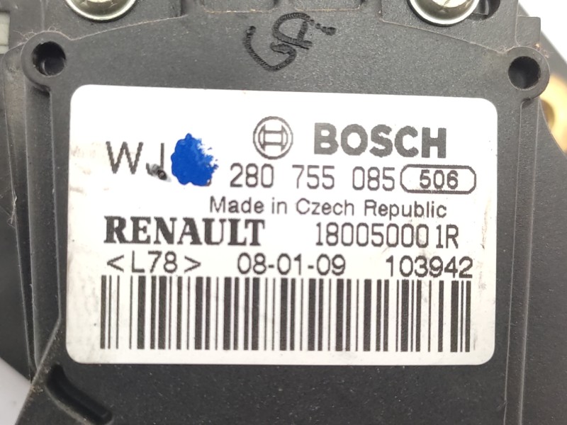 Pedal Acelerador 180050001r 0280755085  - Renault Laguna Grandtour Iii 2.0 4