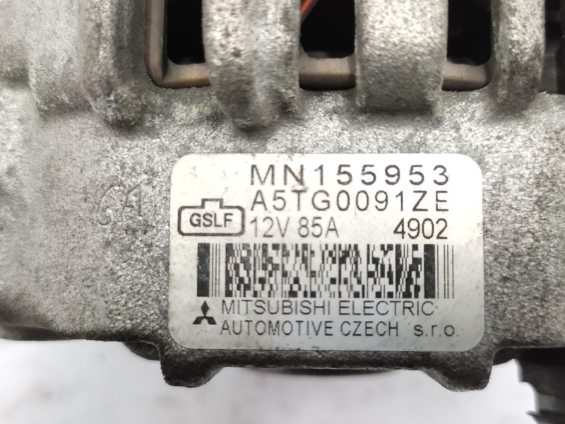 Alternador Mn155953 A5tg0091ze A1351540102 - Smart Forfour Básico (70kw) 7