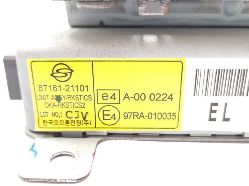 Modulo Electronico 8716121101  - Ssangyong Rodius Xdi 5