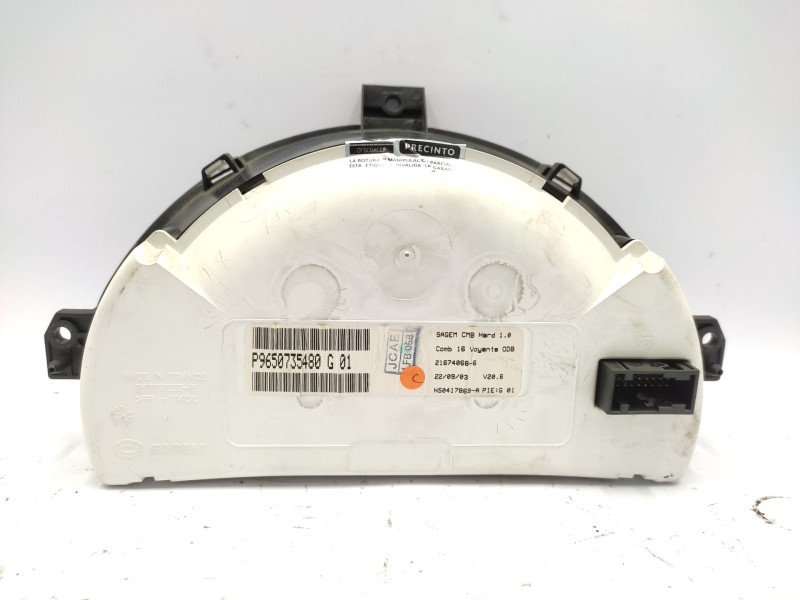 Cuadro Instrumentos 9650735480 6105ev  - Citroën C2 Sx 2