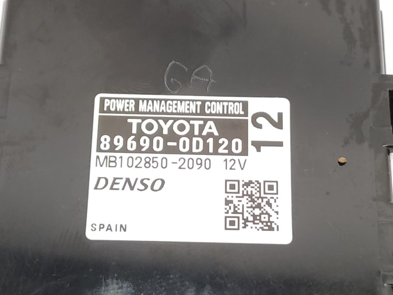 Modulo Electronico 896900d120 Mb102850  - Toyota Yaris 1.3 16v Cat 3
