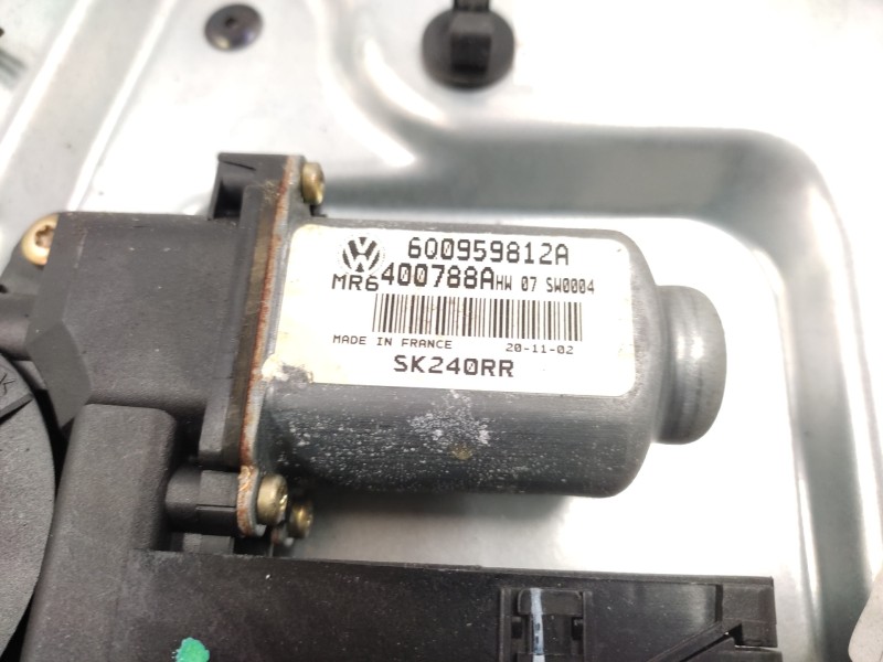 Elevalunas Trasero Derecho 6q0959812a 400788a  - Skoda Fabia (6y2/6y3) 1.0 2