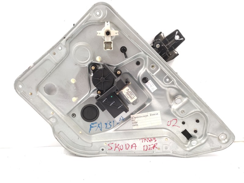 Elevalunas Trasero Derecho 6q0959812a 400788a  - Skoda Fabia (6y2/6y3) 1.0 4