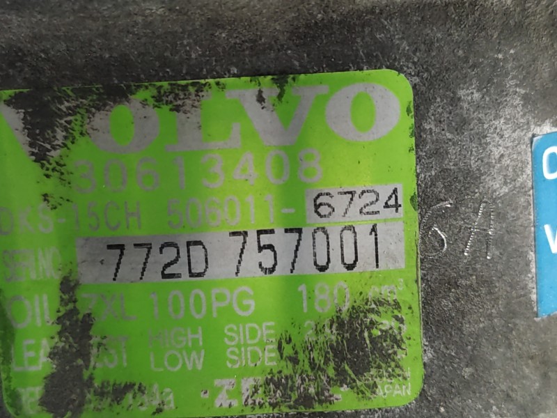 Compresor Aire Acondicionado 30613408 8601535  - Volvo S40 Berlina 2.0 T 2