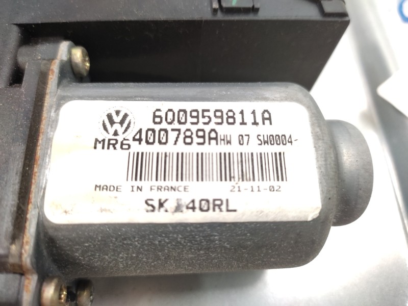 Elevalunas Trasero Izquierdo 6q0959811a 400789a  - Skoda Fabia (6y2/6y3) 1.0 2