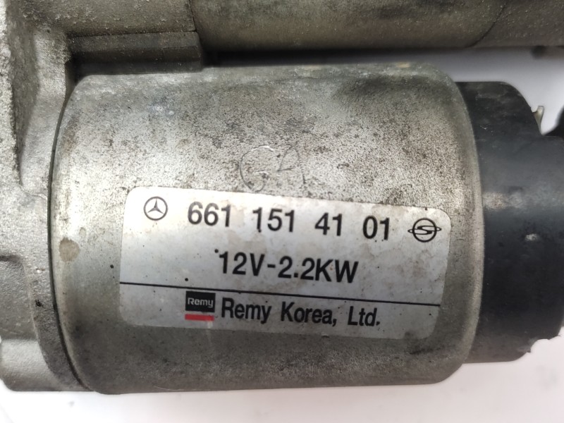 Motor Arranque A6611514101 6611514101  - Ssangyong Rodius Xdi 6
