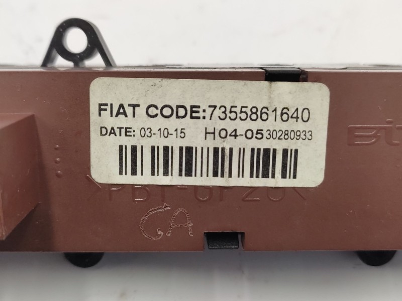 Warning 1612507980 7355861640  - Citroën Jumper Iii Furgoneta 2.2 Hdi 130 6