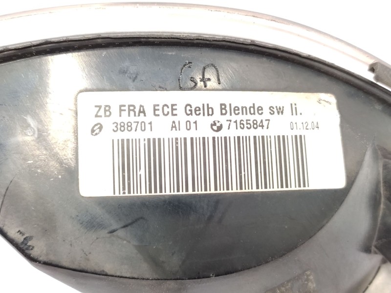 Piloto Delantero Izquierdo 7165847 63137165847  - Bmw 3 (e46) 320 D 4