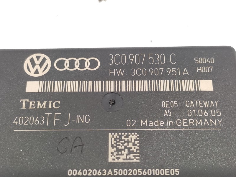 Recambio de modulo electronico para volkswagen passat berlina (3c2) 2.0 tdi referencia OEM IAM 3C0907530C 3C0907951A 