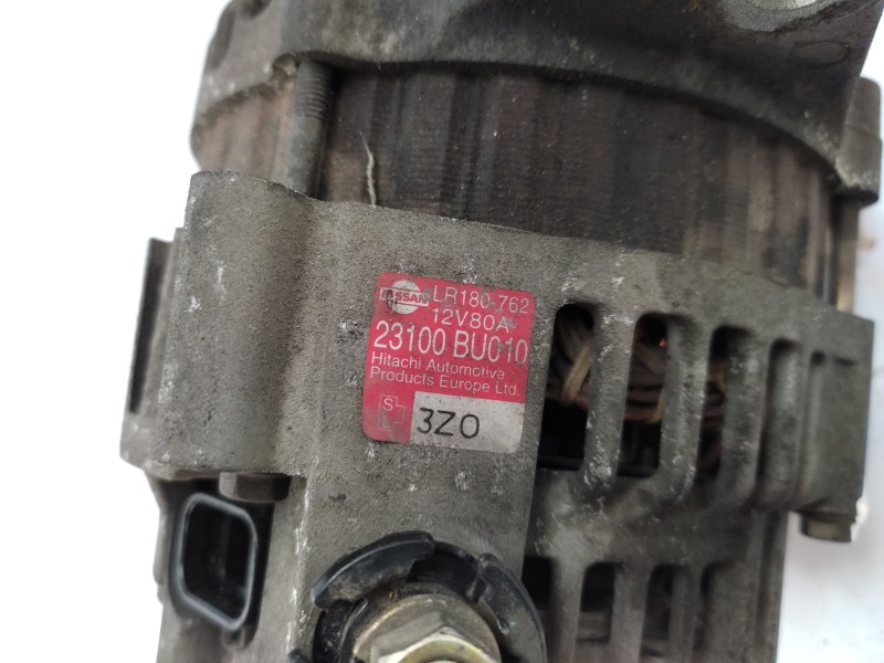 Alternador 23100bu010 Lr180762 - Nissan Primera Berlina (p12) Acenta 3