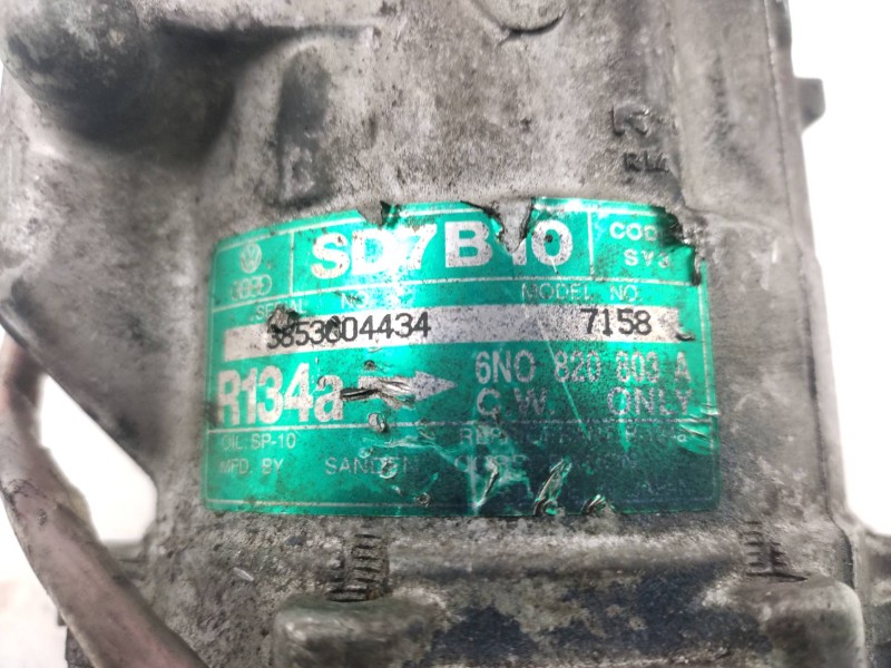 Compresor Aire Acondicionado 6no820803a Sd7b107158  - Volkswagen Polo Berlina (6n1) Básico 4
