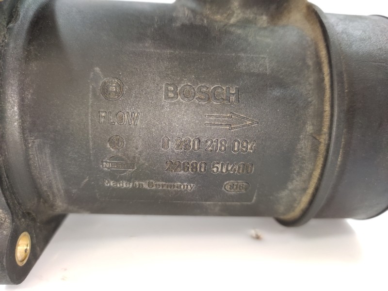 Caudalimetro 226805u400 0280218094  - Nissan Primera Berlina (p12) Acenta 4