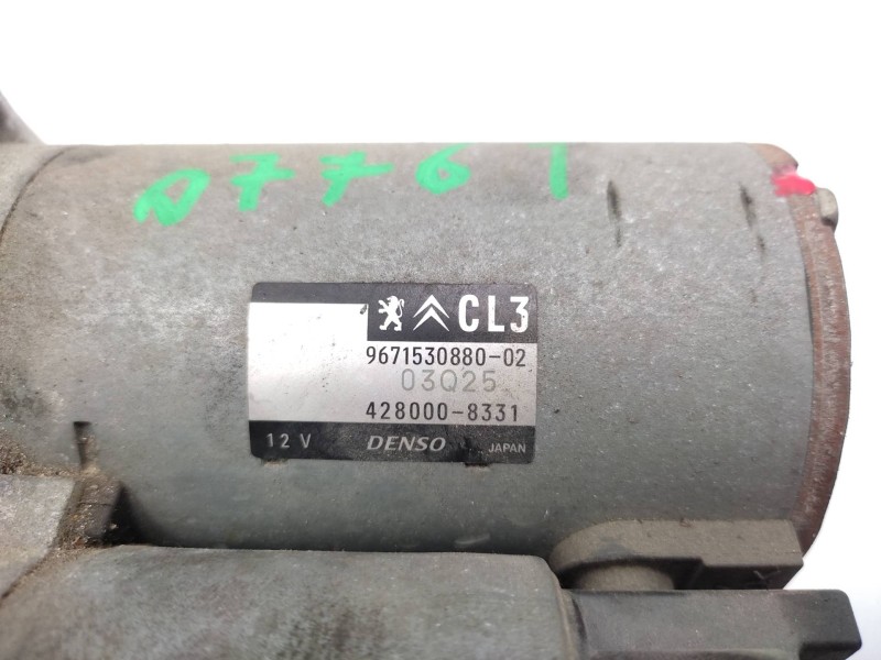 Motor Arranque 9671530880 4280008331 9688477380 - Peugeot 208 Style 3