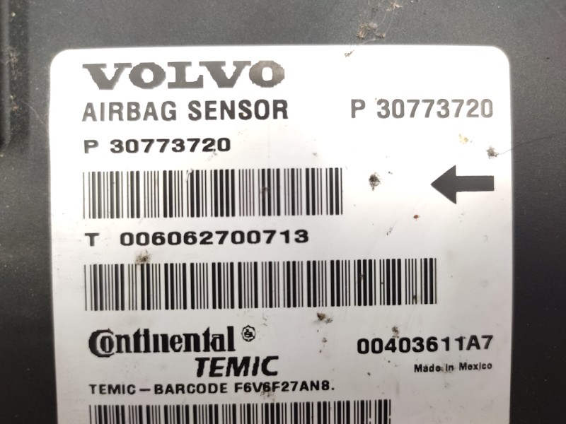 Centralita Airbag P30773720 00403611a7 8250517 - Volvo S80 Berlina 2.4 Diesel Cat 5
