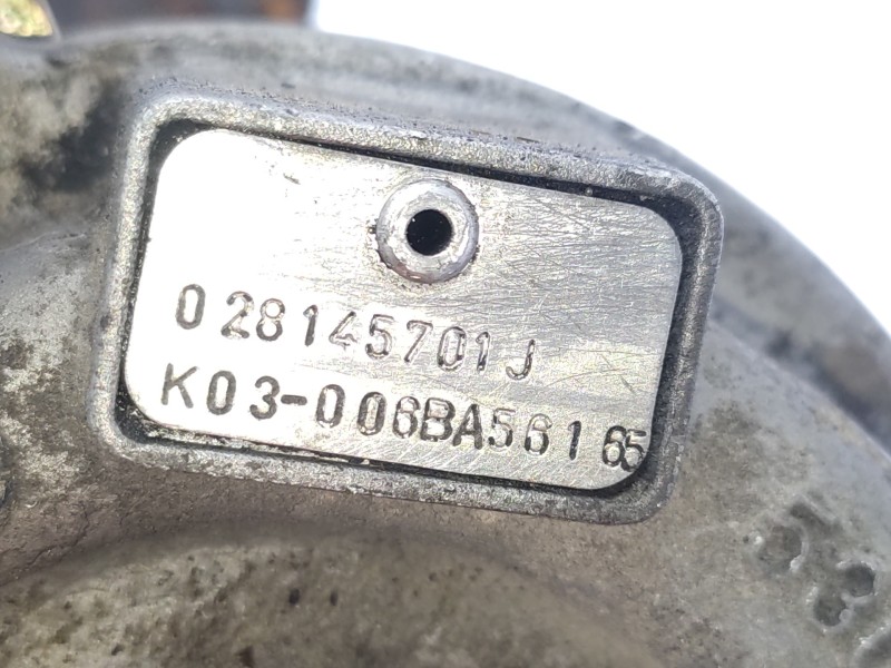 Turbocompresor 028145701j K03006ba56165 028145701jx - Seat Alhambra (7v8) 1.9 Tdi 7