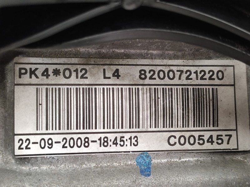Caja Cambios Pk4012 7711497056  - Renault Laguna Coupe Gt 8