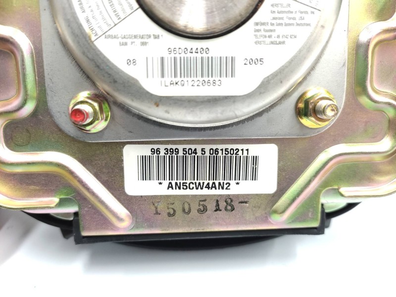 Airbag Delantero Izquierdo 96399504 96474818  - Chevrolet Lacetti 1.6 Cat 3