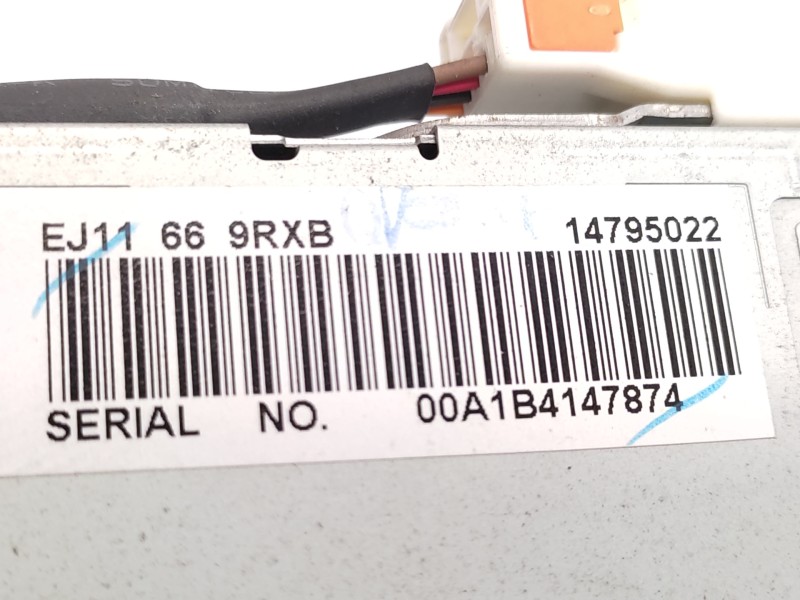 Sistema Audio / Radio Cd Ej1166arxa Ej11669rxb 14795022 - Mazda Cx-7 (er) Luxury 9