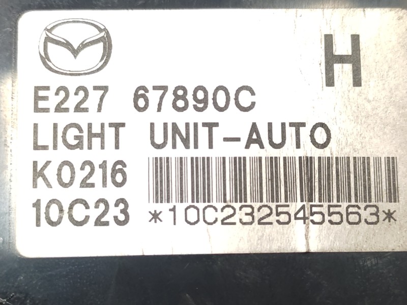 Modulo Electronico E22767890c K021610c23  - Mazda Cx-7 (er) Luxury 3