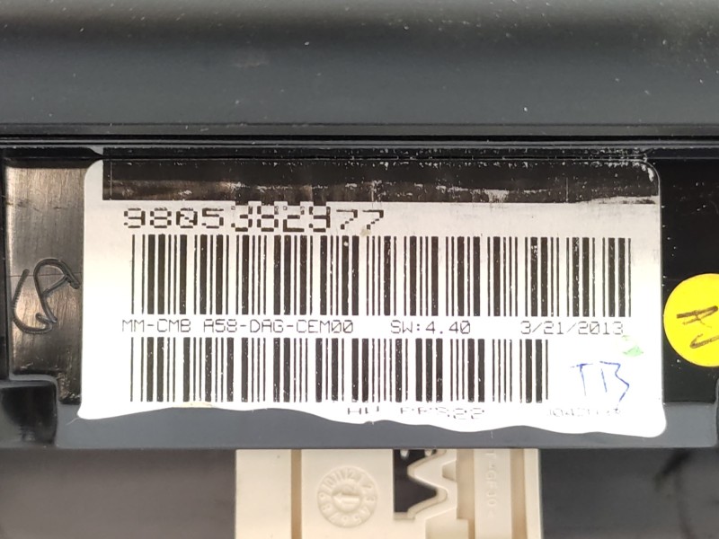 Cuadro Instrumentos 9805382977 98053829zd  - Citroën C3 Picasso Exclusive 4