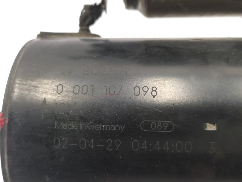 Motor Arranque 9200960 0001107098  - Opel Zafira A Elegance 2